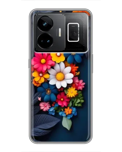 Чохол для Realme GT3 з картинкою «Квіткова феєрія»