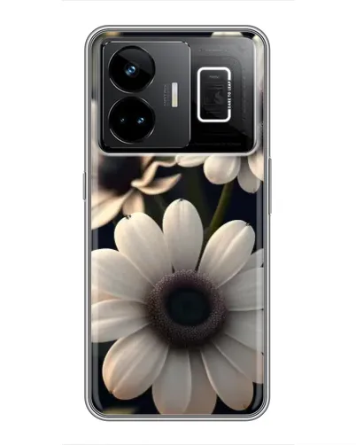 Чохол для Realme GT3 з картинкою «Білі маргаритки макро»