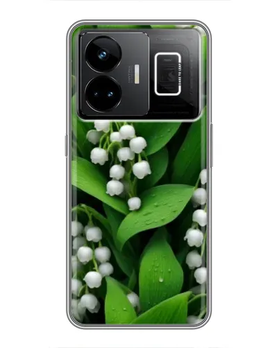 Чохол для Realme GT3 з картинкою «Конвалії в зелені»