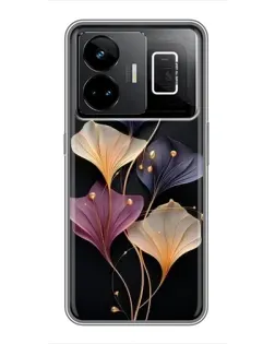 Чохол для Realme GT3 з картинкою «Лілові квіти грації»