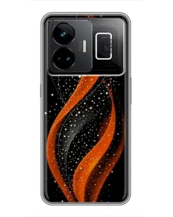 Чехол для Realme GT3 с картинкой «Огненная звездная волна» Чехол для Realme GT3 с картинкой «Огненная звездная волна»