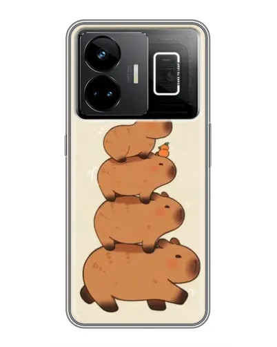 Чехол для Realme GT3 с картинкой «Башня из капибар» Чехол для Realme GT3 с картинкой «Башня из капибар»