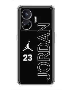 Чехол для Realme GT5 с картинкой «Jordan Vertical»