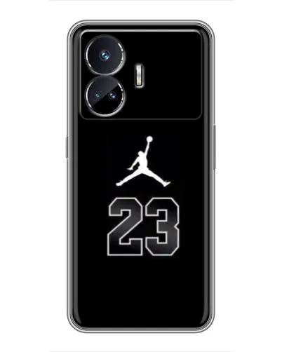 Чехол для Realme GT5 с картинкой «Jordan Flight 23» Чехол для Realme GT5 с картинкой «Jordan Flight 23»