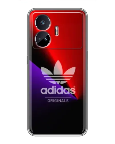 Чехол для Realme GT5 с картинкой «Adidas Red Neon» Чехол для Realme GT5 с картинкой «Adidas Red Neon»