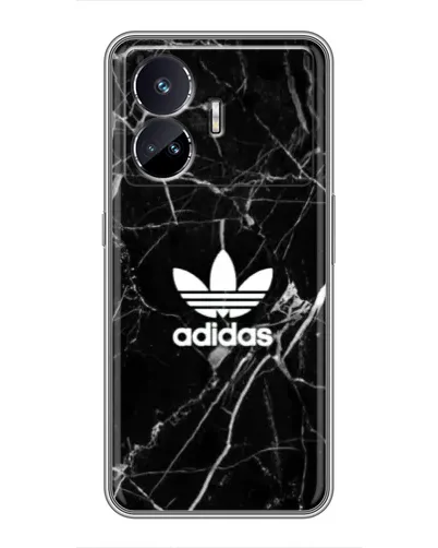 Чехол для Realme GT5 с картинкой «Белый мрамор Adidas» Чехол для Realme GT5 с картинкой «Белый мрамор Adidas»
