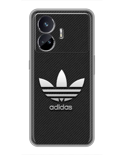 Чехол для Realme GT5 с картинкой «Adidas Карбоновая текстура» Чехол для Realme GT5 с картинкой «Adidas Карбоновая текстура»