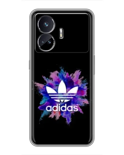 Чехол для Realme GT5 с картинкой «Взрыв красок Adidas» Чехол для Realme GT5 с картинкой «Взрыв красок Adidas»