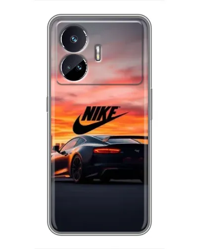 Чехол для Realme GT5 с картинкой «Nike и суперкар» Чехол для Realme GT5 с картинкой «Nike и суперкар»