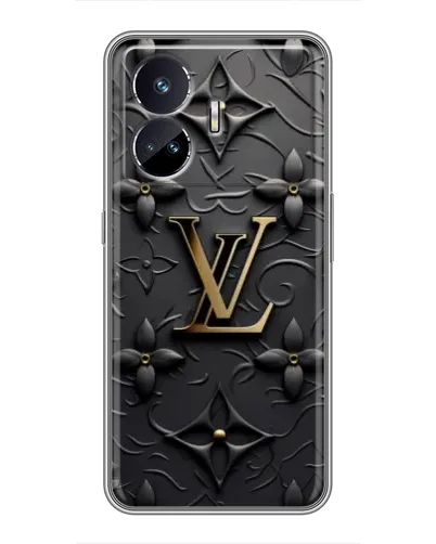 Чехол для Realme GT5 с картинкой «Кожаная текстура LV» Чехол для Realme GT5 с картинкой «Кожаная текстура LV»