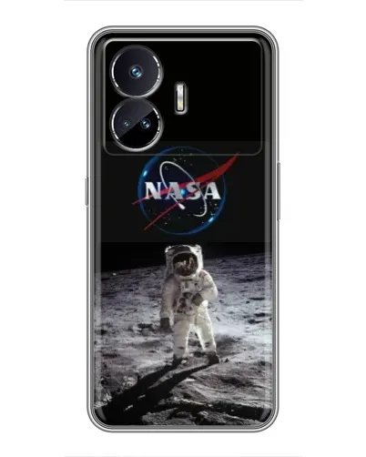 Чехол для Realme GT5 с картинкой «Астронавт на Луне» Чехол для Realme GT5 с картинкой «Астронавт на Луне»