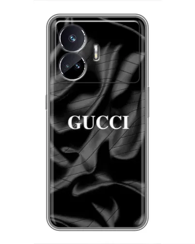 Чехол для Realme GT5 с картинкой «Gucci — шелковые волны»