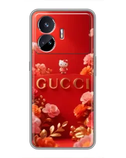 Чехол для Realme GT5 с картинкой «Gucci — золотой сад» Чехол для Realme GT5 с картинкой «Gucci — золотой сад»