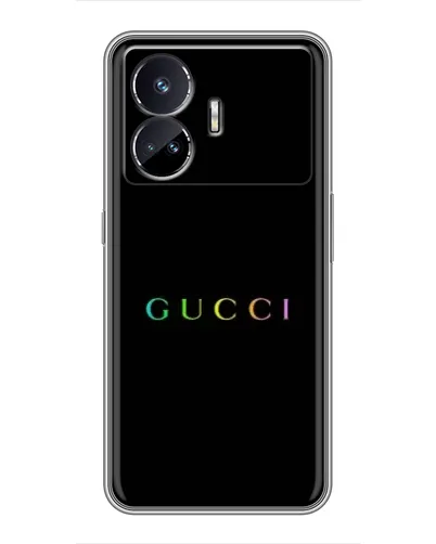 Чехол для Realme GT5 с картинкой «Gucci — неоновый минимализм» Чехол для Realme GT5 с картинкой «Gucci — неоновый минимализм»