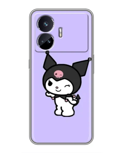 Чехол для Realme GT5 с картинкой «Классическая Kuromi» Чехол для Realme GT5 с картинкой «Классическая Kuromi»