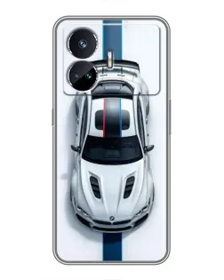 Чохол для Realme GT5 з картинкою «Вид зверху — BMW M» Чохол для Realme GT5 з картинкою «Вид зверху — BMW M»