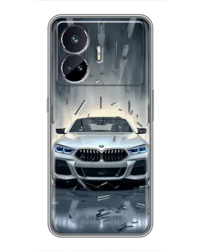Чохол для Realme GT5 з картинкою «BMW у світлі фар» Чохол для Realme GT5 з картинкою «BMW у світлі фар»