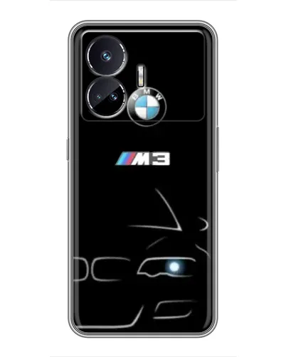 Чохол для Realme GT5 з картинкою «Мінімалістичний принт BMW M3» Чохол для Realme GT5 з картинкою «Мінімалістичний принт BMW M3»