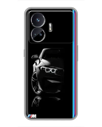 Чохол для Realme GT5 з картинкою «Силует BMW в темряві» Чохол для Realme GT5 з картинкою «Силует BMW в темряві»