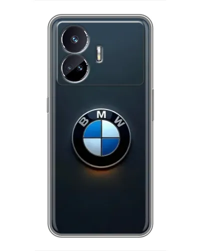 Чохол для Realme GT5 з картинкою «Логотип BMW — мінімалізм» Чохол для Realme GT5 з картинкою «Логотип BMW — мінімалізм»