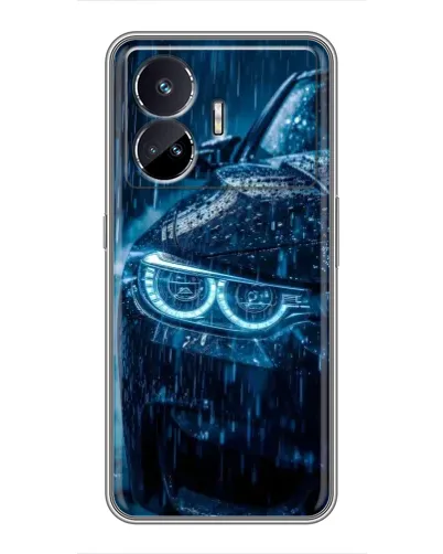 Чехол для Realme GT5 с картинкой «BMW под дождем» Чехол для Realme GT5 с картинкой «BMW под дождем»