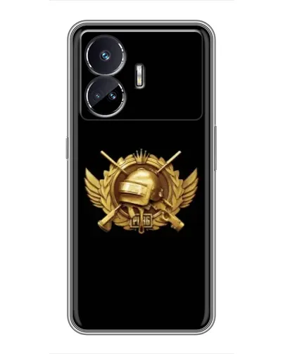 Чехол для Realme GT5 с картинкой «PUBG — оранжевый градиент» Чехол для Realme GT5 с картинкой «PUBG — оранжевый градиент»