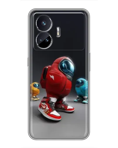 Чехол для Realme GT5 с картинкой «Among Us — 3D стиль» Чехол для Realme GT5 с картинкой «Among Us — 3D стиль»