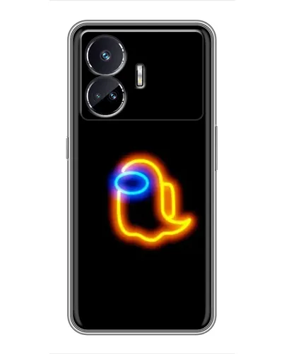Чехол для Realme GT5 с картинкой «Among Us неоновое сияние» Чехол для Realme GT5 с картинкой «Among Us неоновое сияние»