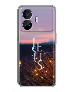 Чехол для Realme GT5 с картинкой «Свет Божий ночью»