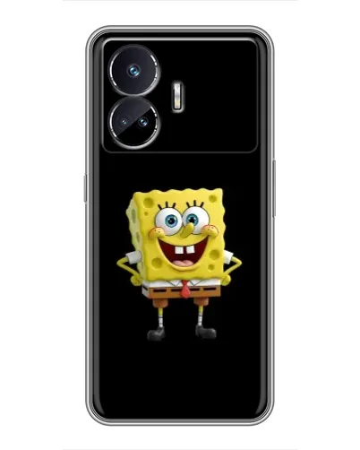 Чехол для Realme GT5 с картинкой «Классический Губка Боб»