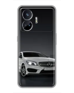 Чохол для Realme GT5 з картинкою «Mercedes AMG GT Silver» Чохол для Realme GT5 з картинкою «Mercedes AMG GT Silver»