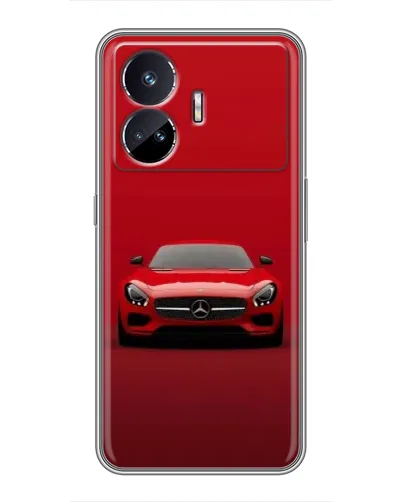Чехол для Realme GT5 с картинкой «Красный Mercedes AMG» Чехол для Realme GT5 с картинкой «Красный Mercedes AMG»