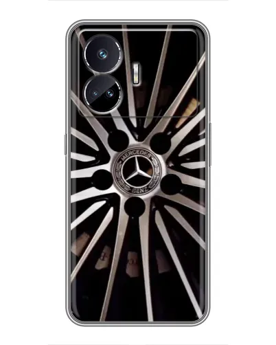 Чехол для Realme GT5 с картинкой «Диск Mercedes» Чехол для Realme GT5 с картинкой «Диск Mercedes»