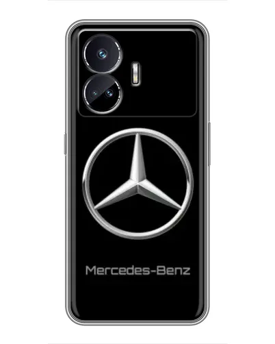 Чехол для Realme GT5 с картинкой «Mercedes Silver Logo» Чехол для Realme GT5 с картинкой «Mercedes Silver Logo»