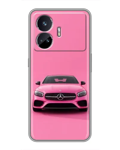 Чехол для Realme GT5 с картинкой «Розовый Mercedes AMG» Чехол для Realme GT5 с картинкой «Розовый Mercedes AMG»