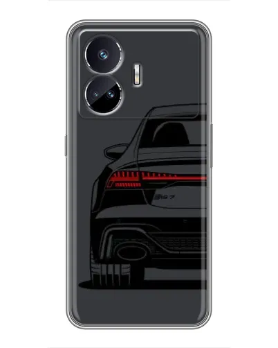 Чехол для Realme GT5 с картинкой «Задняя часть Audi — арт»