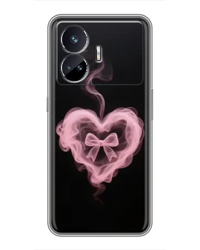 Чехол для Realme GT5 с картинкой «Дымчатое сердце»