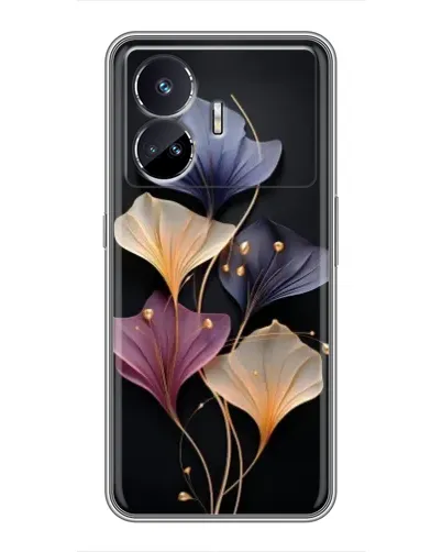 Чехол для Realme GT5 с картинкой «Лиловые цветы грации»