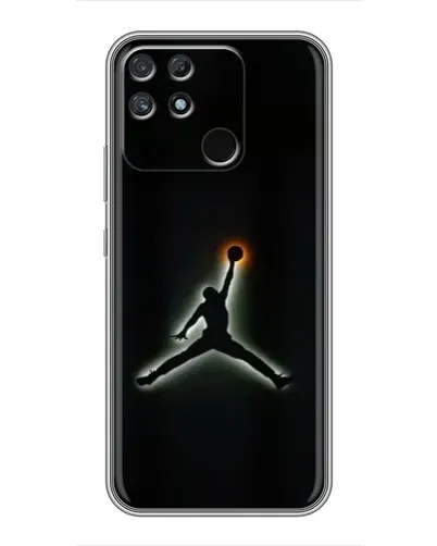 Чехол для Realme NARZO 30A с картинкой «Jordan Gradient Logo»
