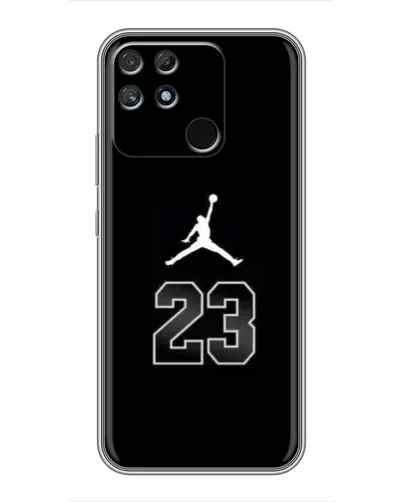 Чехол для Realme NARZO 30A с картинкой «Jordan Flight 23»