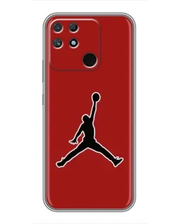 Чохол для Realme NARZO 30A з картинкою «Jordan Red Back»