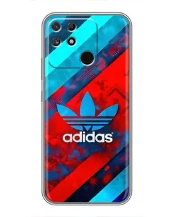 Чехол для Realme NARZO 30A с картинкой «Абстракция Adidas»