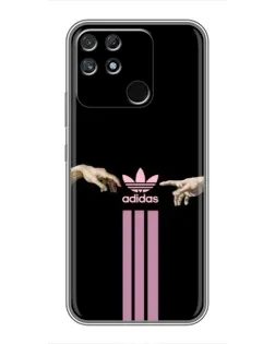 Чехол для Realme NARZO 30A с картинкой «Adidas Hands»