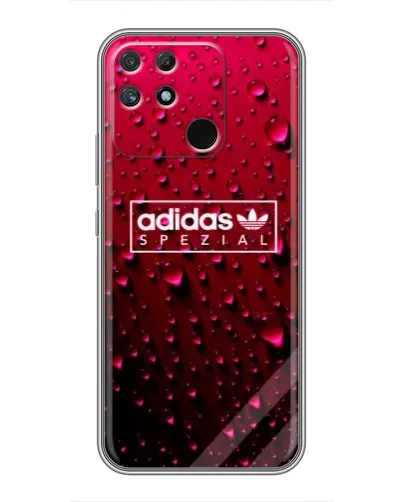 Чехол для Realme NARZO 30A с картинкой «Adidas Gold Marble»