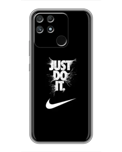 Чехол для Realme NARZO 30A с картинкой «Текстовый принт Nike» Чехол для Realme NARZO 30A с картинкой «Текстовый принт Nike»