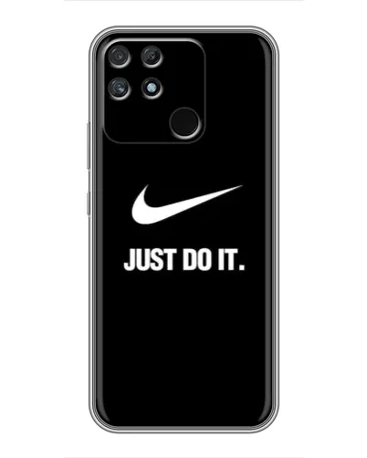 Чехол для Realme NARZO 30A с картинкой «Классический принт Nike» Чехол для Realme NARZO 30A с картинкой «Классический принт Nike»