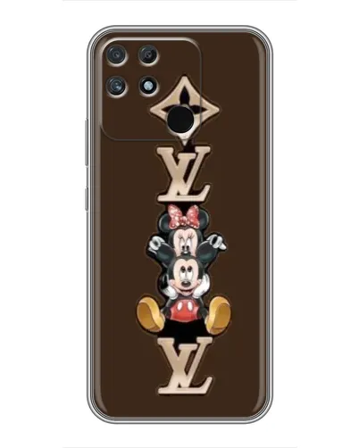 Чехол для Realme NARZO 30A с картинкой «LV и Микки Маус»