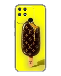 Чехол для Realme NARZO 30A с картинкой «Мороженое от LV»