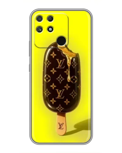 Чехол для Realme NARZO 30A с картинкой «Мороженое от LV»