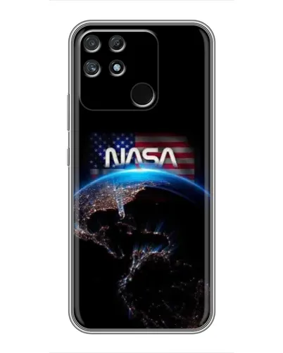 Чехол для Realme NARZO 30A с картинкой «Земля из космоса NASA» Чехол для Realme NARZO 30A с картинкой «Земля из космоса NASA»